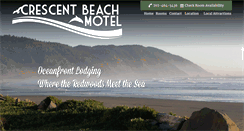 Desktop Screenshot of crescentbeachmotel.com